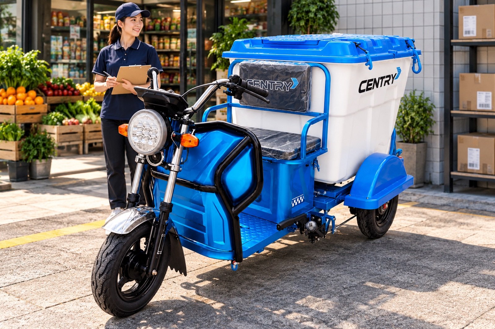 Centry Trunk em contexto de uso
